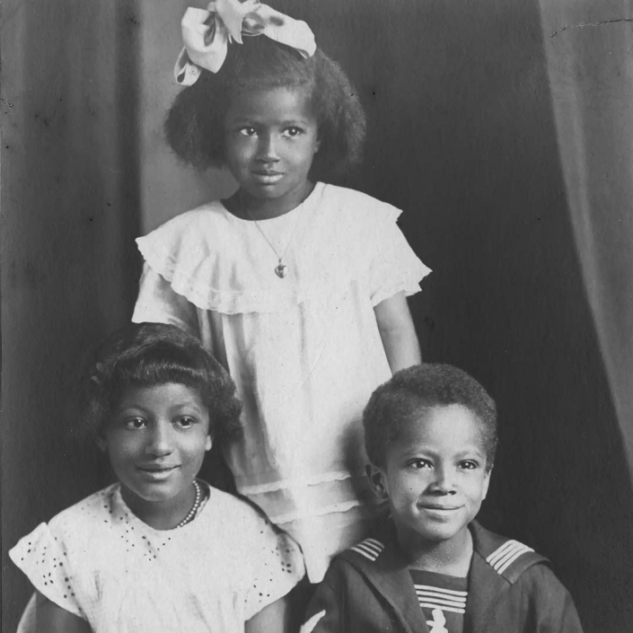 Agnes Hazel Dawn - 7, Charles - 5, Esther - 3 - 1925