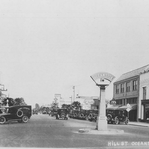Oceanside Historical Society - 101 at 2nd & Hill Streets C1929_resize