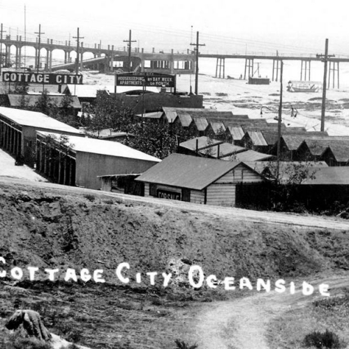 Oceanside Historical Society - Cottage City Oceanside Sixth & Strand_resize