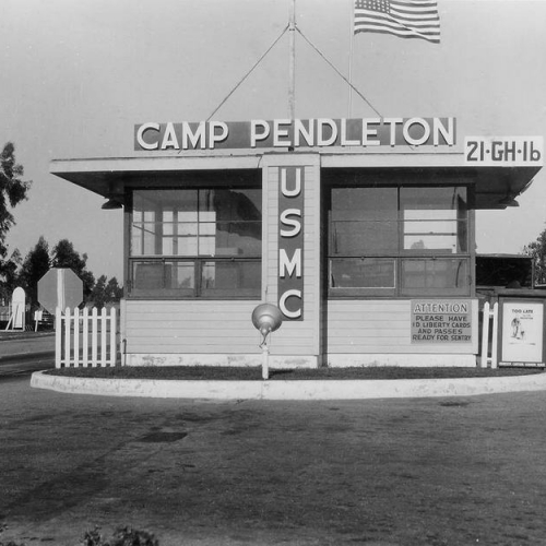 Oceanside Historical Society - Main Gate 1953_resize